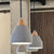 Knolls Wood Trimmed Pendant - The Home Decor Outlet
