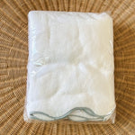 Wave Turkish Cotton Bath Sheet-Coastal Blue - The Home Decor Outlet
