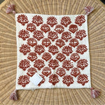 Oakview Pillow Cover (22” SQ)-Terracotta - The Home Decor Outlet