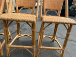 Sunwashed Riviera Rattan Counter Stool-Natural