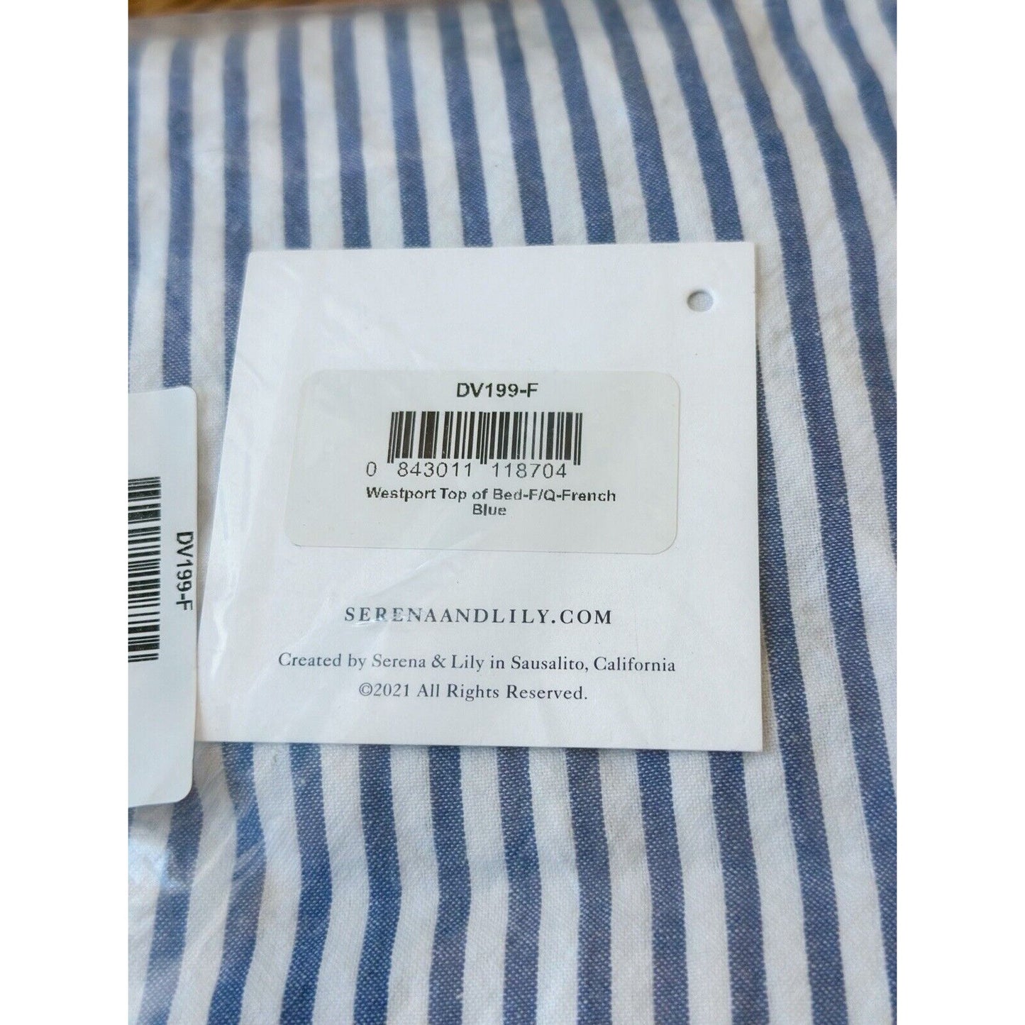 Westport Duvet Cover (F/Q)-French Blue - The Home Decor Outlet