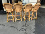 Sunwashed Riviera Rattan Counter Stool-Natural