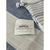 Bay Stripe Outdoor Pillow Cover (20” SQ)-French Blue