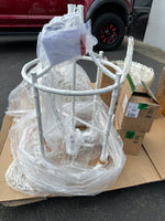 Montagu Small Lantern (Raffia Taper Shades)