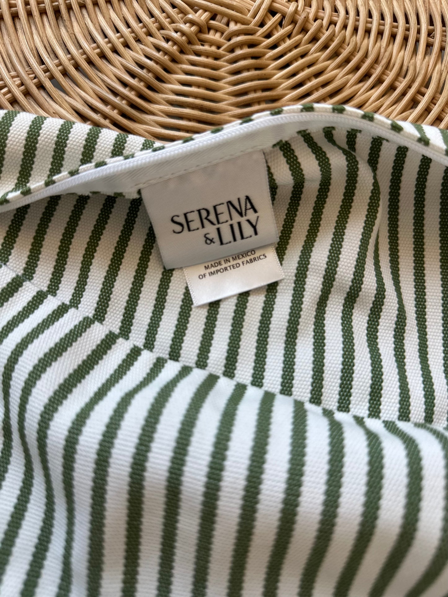 Perennials Pinstripe Pillow Cover (7”x20”7”) - The Home Decor Outlet