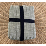 West Elm Reversible Woven Cotton Bed Blanket (King)-Dark Olive - The Home Decor Outlet