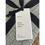 West Elm Reversible Woven Cotton Bed Blanket (King)-Dark Olive - The Home Decor Outlet