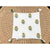 Cortina Embroidered Pillow Cover (20” SQ)-Moss/Sunflower - The Home Decor Outlet
