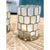 Scalloped Capiz Small Hurricane - Pillar - The Home Decor Outlet
