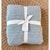 Pottery Barn Honeycomb Cotton Duvet Cover (K/CK)-Light Chambray - The Home Decor Outlet