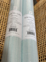 Variegated Grasscloth Wallcovering-Seafoam Blue
