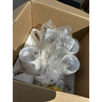 Visual Comfort Go Lightly Medium Chandelier (White Linen Shades)-Gild/Gold