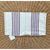 Perennials Lake Stripe Pillow Cover (12”x21”)-White/Red