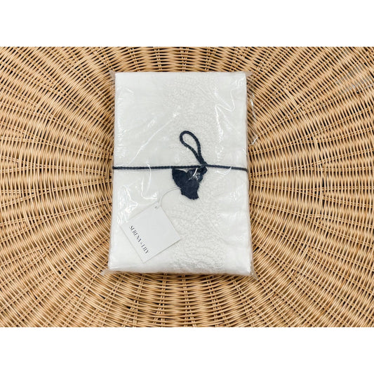 Montrose Tablecloth-White - The Home Decor Outlet