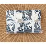 Artichoke Quilted King Shams (Set of 2)-Navy - The Home Decor Outlet