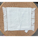 Montecito Outdoor Pillow Cover (24” SQ)-White - The Home Decor Outlet