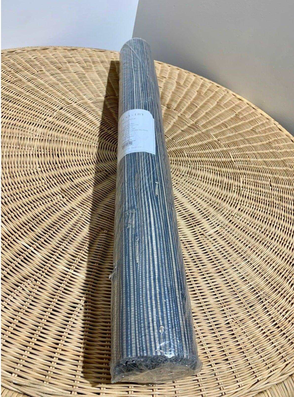 Grasscloth Wallcovering-Washed Indigo - The Home Decor Outlet