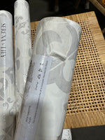 Wentworth Wallpaper-Fog (CL) - The Home Decor Outlet