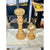 Carmel Rattan Candlestick-Natural - The Home Decor Outlet