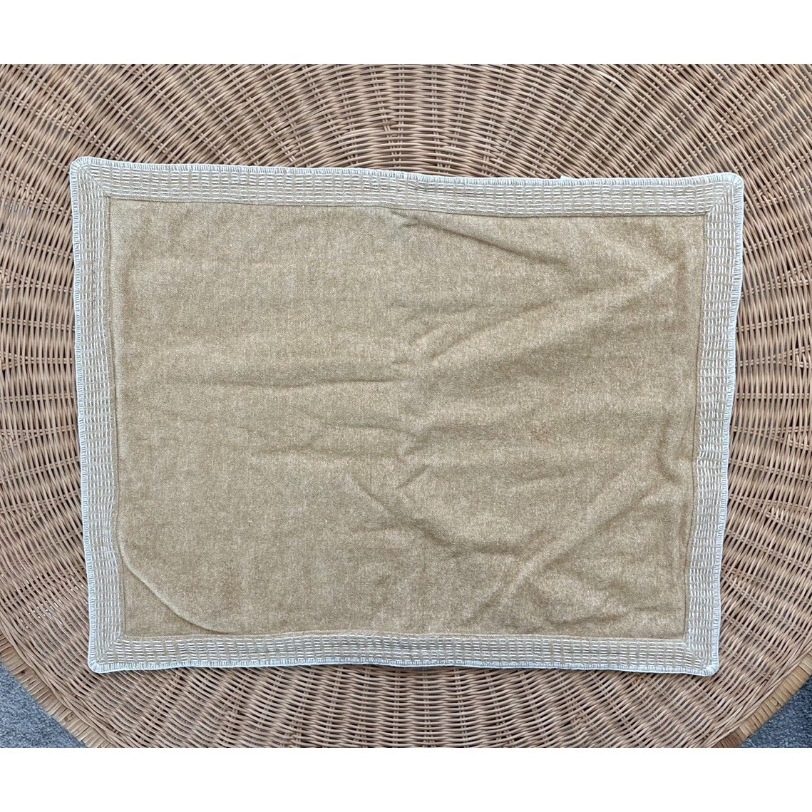 Linen Chenille Pillow Cover (18”x24”)-Wheat Brown - The Home Decor Outlet