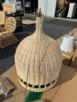 Wyecreek Rattan Bell Pendant (Small)