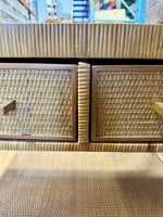 Balboa Rattan Wide Nightstand (CL) - The Home Decor Outlet