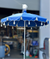 Alicante Tassel Umbrella-French Blue - The Home Decor Outlet