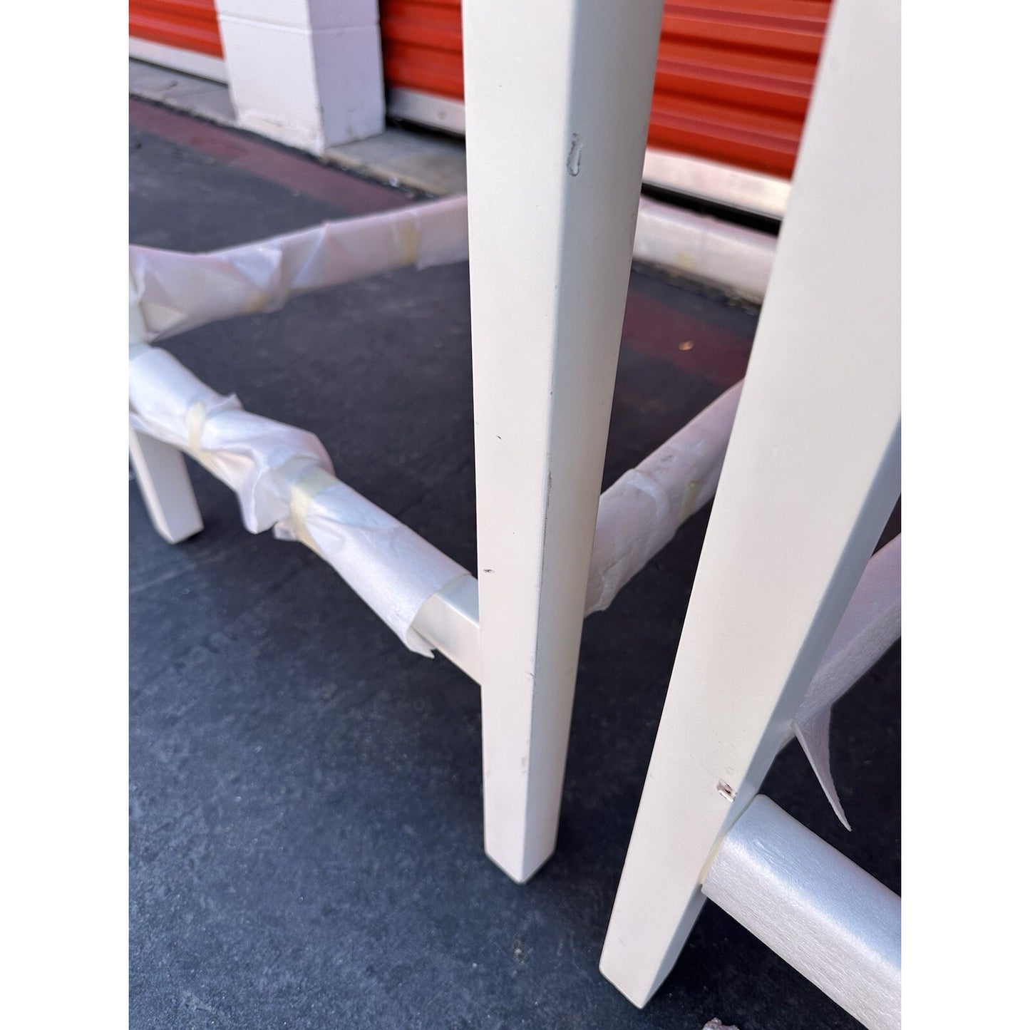 Carson Counter Stool-Navy/White