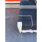 Carson Counter Stool-Navy/White