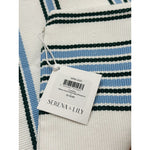 Coastline Outdoor Pillow Cover (22” SQ)-Blue/Green
