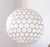 Capiz Honeycomb Medium Pendant