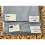 Matouk x Williams Sonoma Tesoro King Shams (Set of 2)-Hazy Blue - The Home Decor Outlet
