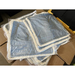 Bowden Linen Pillow Cover (20” SQ)-Coastal Blue - The Home Decor Outlet