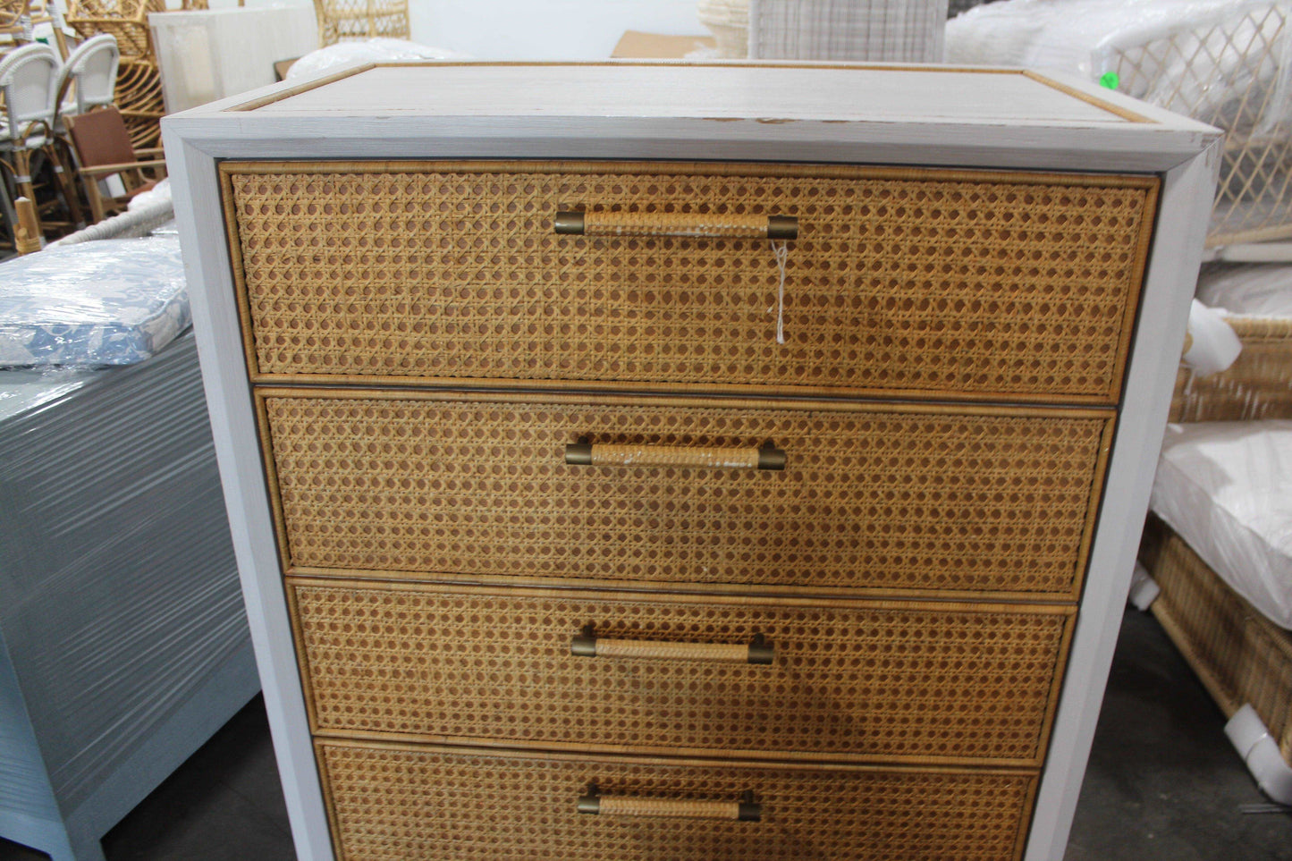 Bar Island Tall Dresser (CL) - The Home Decor Outlet