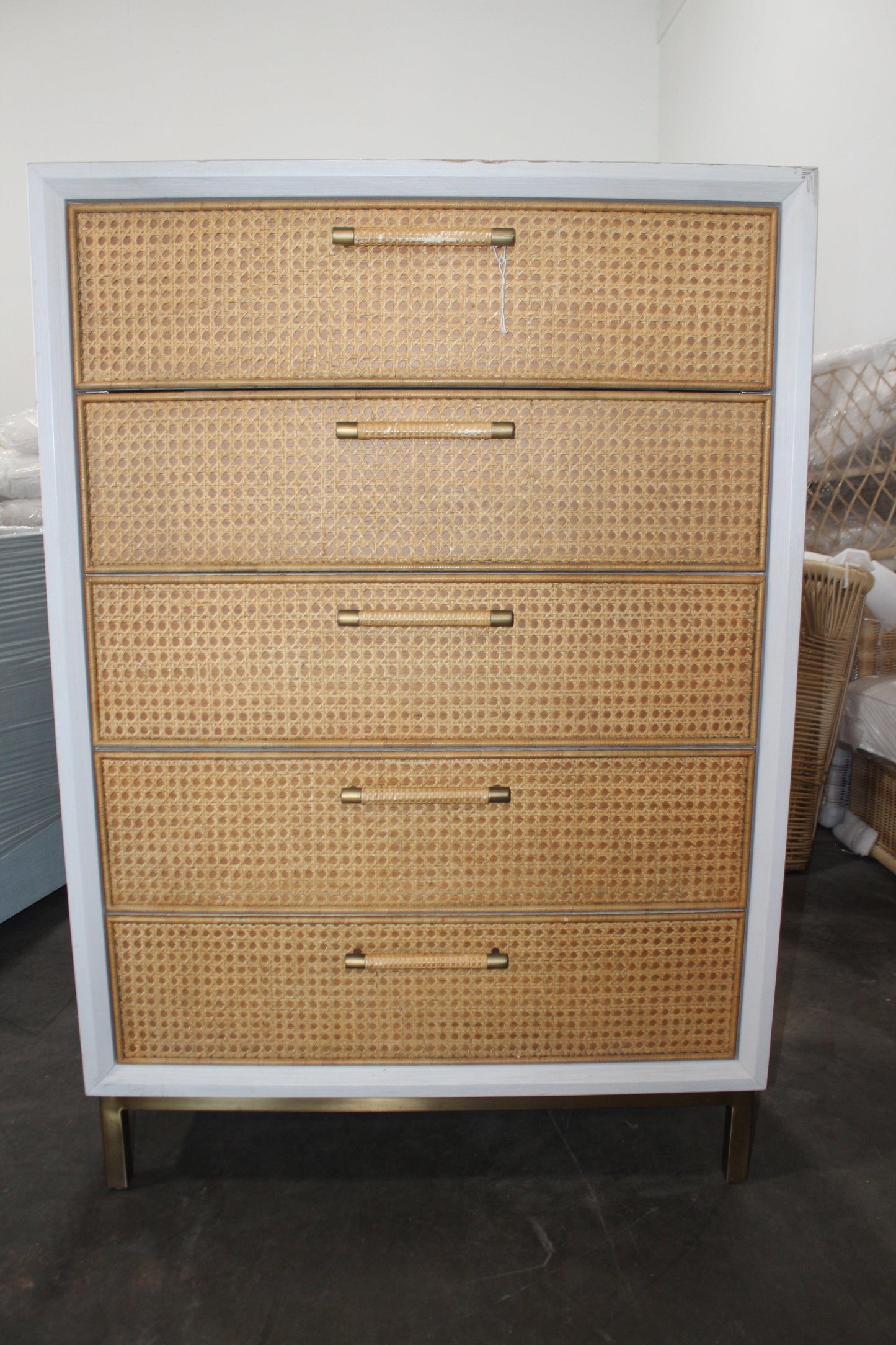 Bar Island Tall Dresser (CL) - The Home Decor Outlet