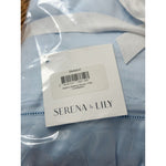 Sutton 610 TC Italian Sateen Duvet Cover (F/Q)-Cornflower (CL) - The Home Decor Outlet