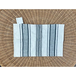 Milos Pillow Cover (14”x22”)-Navy Blue - The Home Decor Outlet