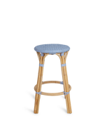 Bistro Backless Counter Stool - Bay Blue - The Home Decor Outlet