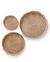 Scallop Rattan Round Tray - The Home Decor Outlet