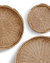 Scallop Rattan Round Tray - The Home Decor Outlet