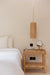 Scallop Rattan Side Table - The Home Decor Outlet