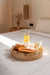 Scallop Rattan Round Tray - The Home Decor Outlet