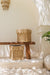 Scallop Storage Rattan Bin With Lid - The Home Decor Outlet