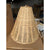 Santa Barbara Rattan Taper Small Pendant (17” DIAM)-Natural Brown