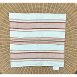 Milos Pillow Cover (22” SQ)-Persimmon Red Orange