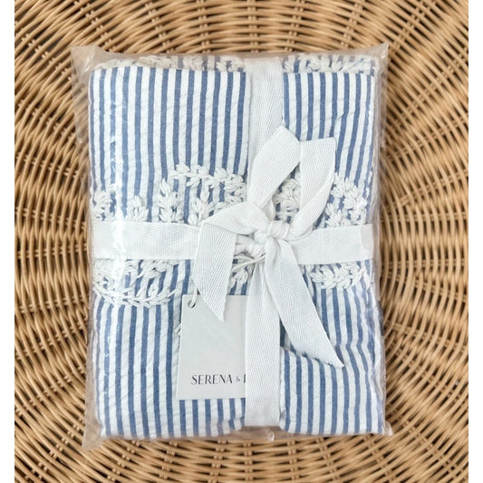 Westport Euro Pillow Sham-French Blue - The Home Decor Outlet
