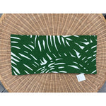 Palm Pillow Cover (14”x30”)-Green