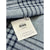 Blakely Plaid Alpaca Pillow Cover (14”x30”)-Chambray Blue