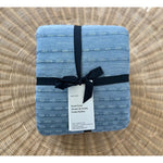 West Elm Reese Linen Cotton Duvet Cover (K/CK)-Marina Blue - The Home Decor Outlet
