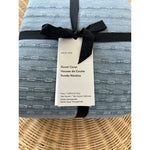 West Elm Reese Linen Cotton Duvet Cover (K/CK)-Marina Blue - The Home Decor Outlet